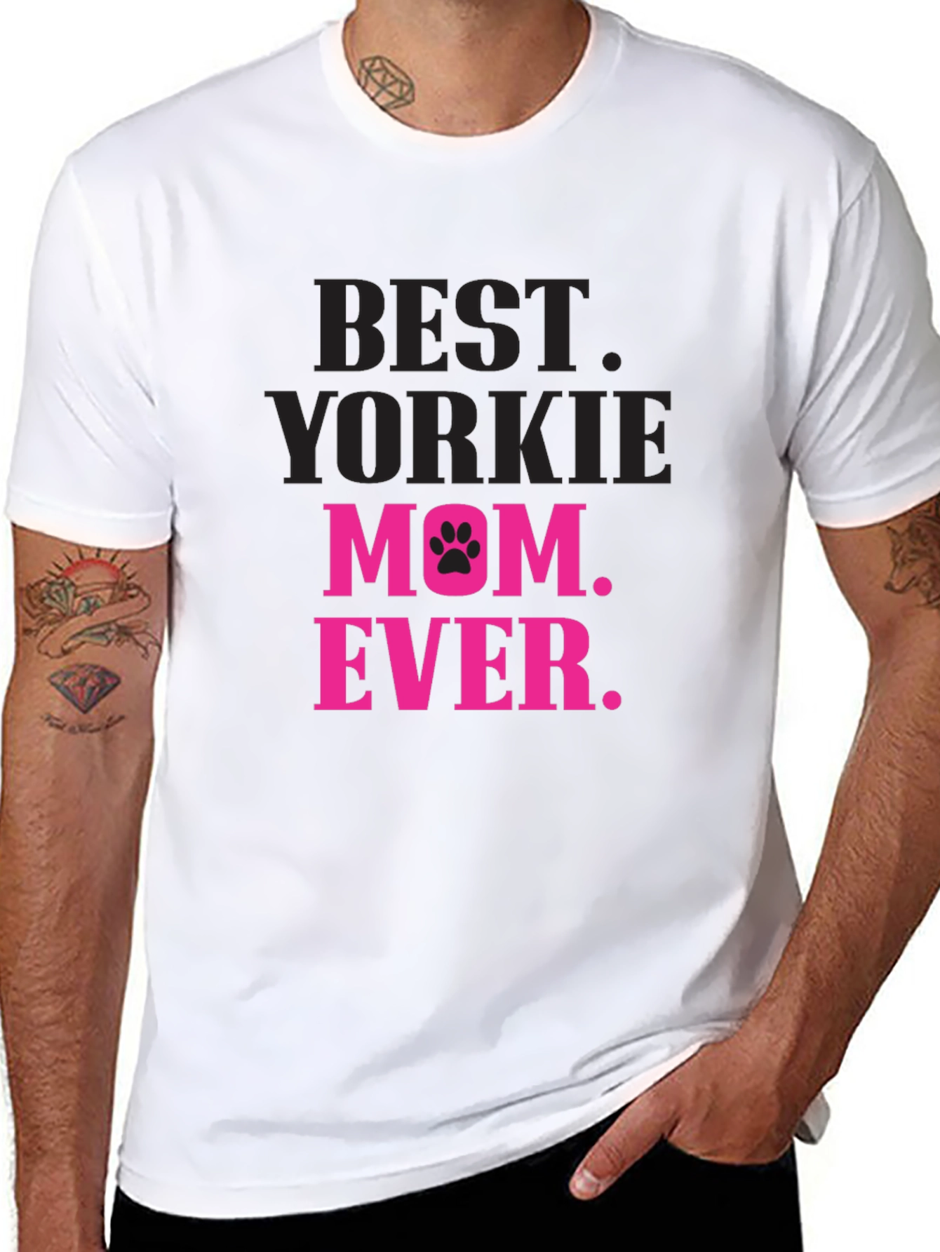 Best Yorkie Mom Ever T-Shirt