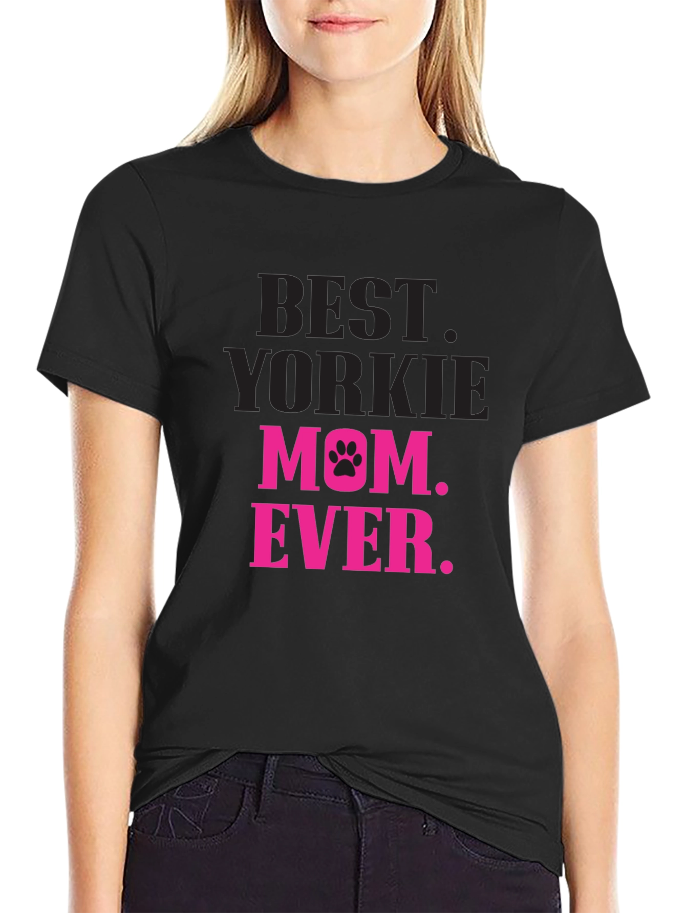 Best Yorkie Mom Ever T-Shirt