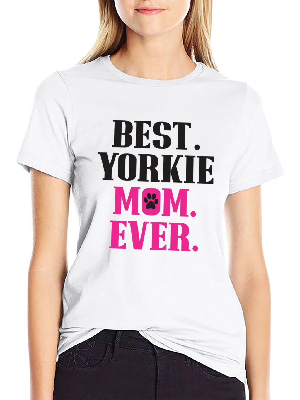 Best Yorkie Mom Ever T-Shirt