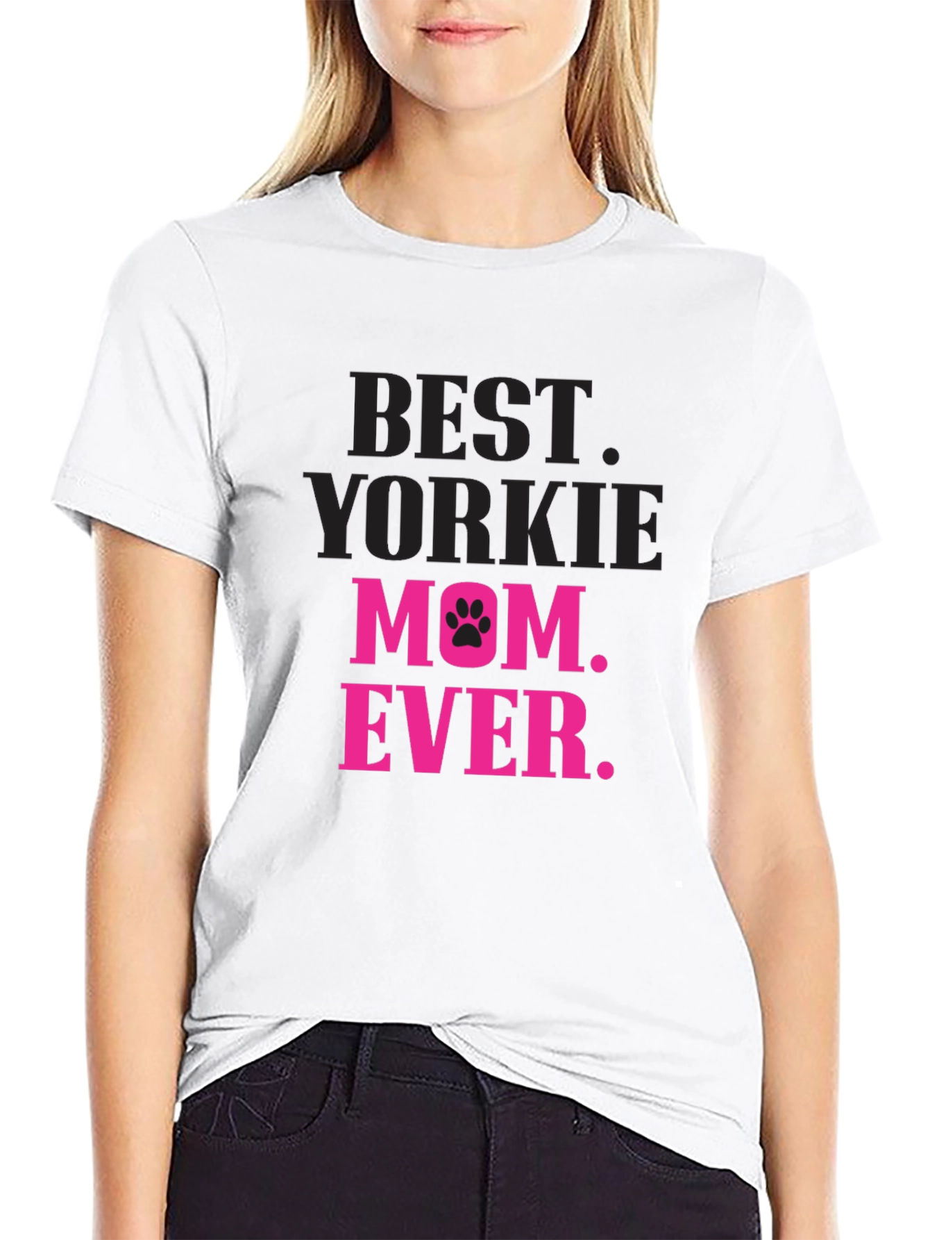 Best Yorkie Mom Ever T-Shirt