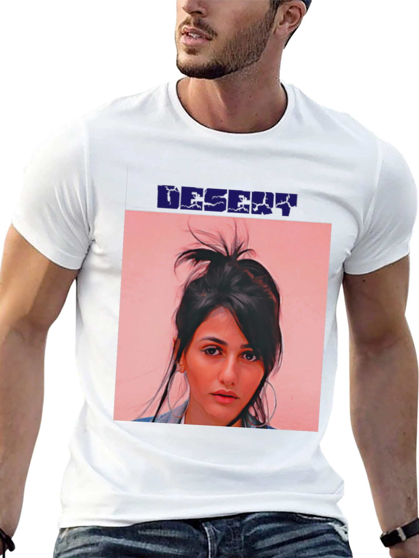 Desert Graphic Black T-Shirt