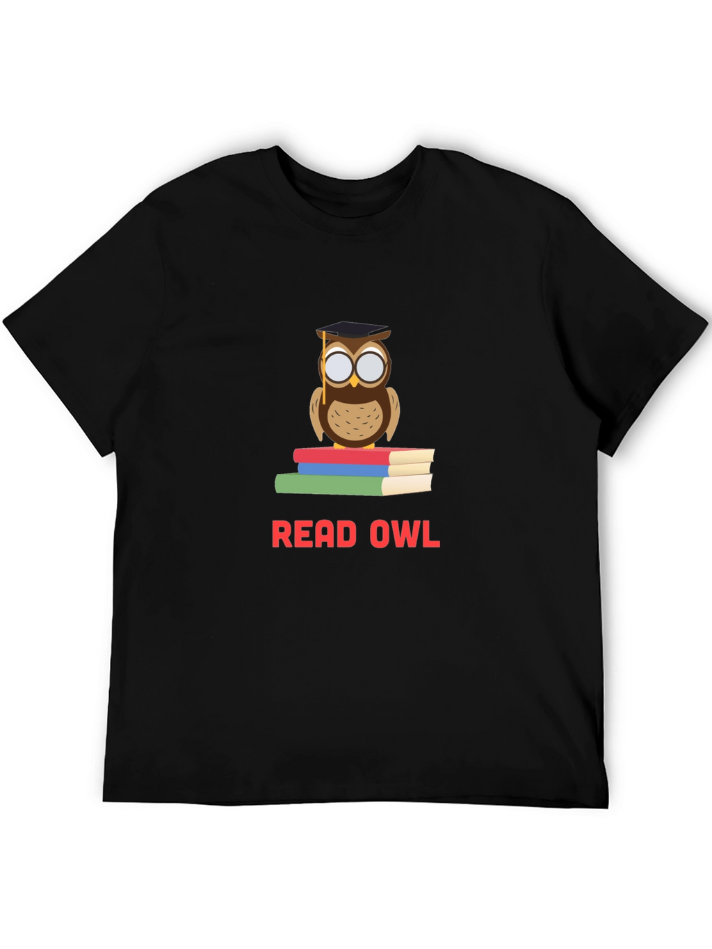 Read Owl Graphic T-Shirt - Book Lover Tee