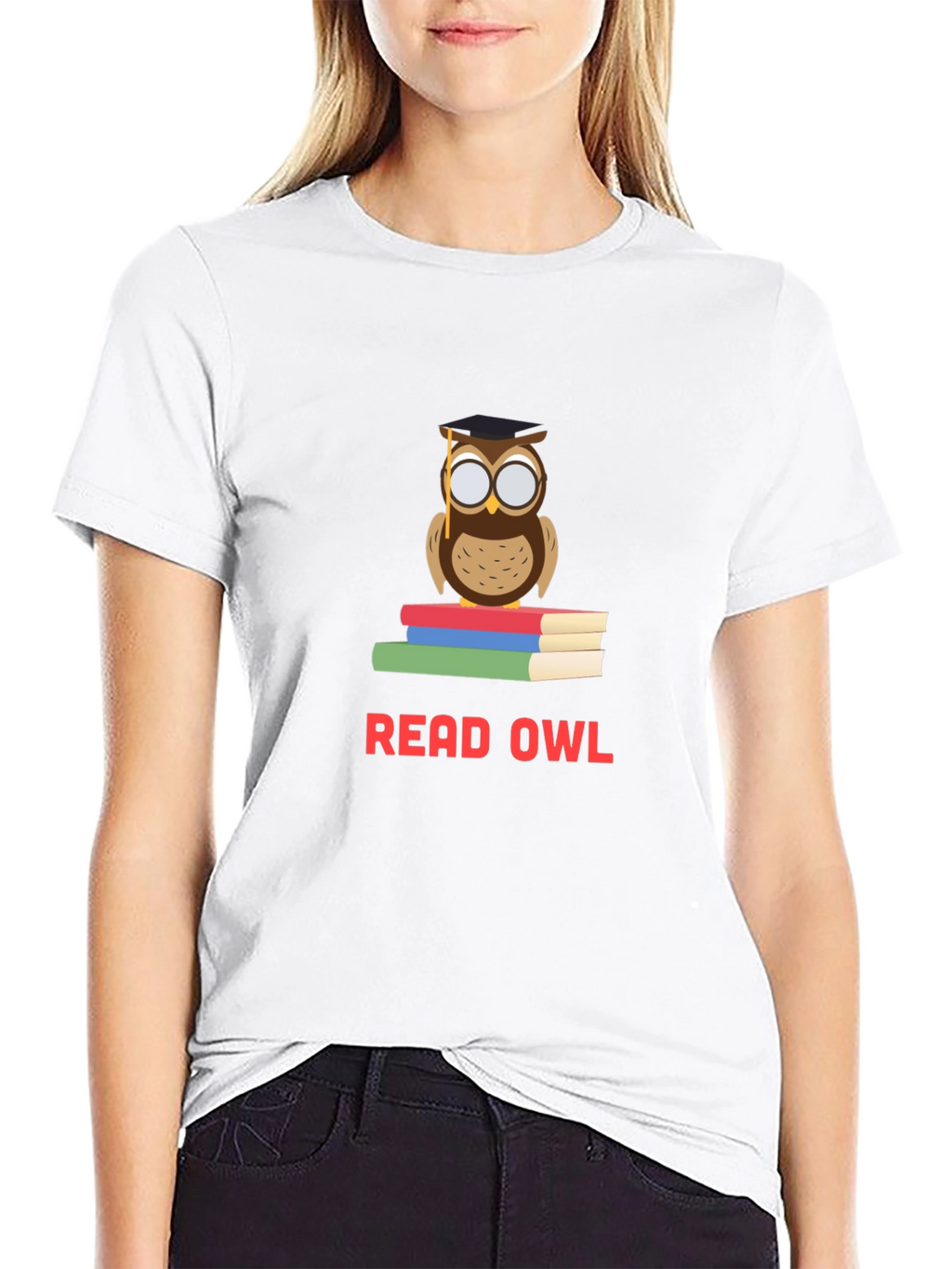 Read Owl Graphic T-Shirt - Book Lover Tee