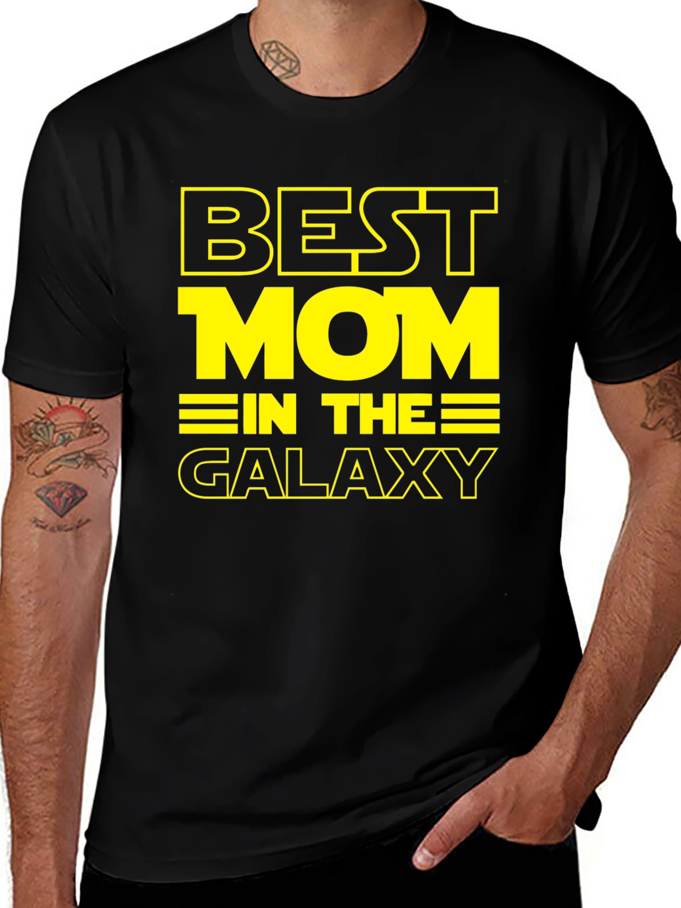 Best Mom in the Galaxy T-Shirt - Star Wars Inspired
