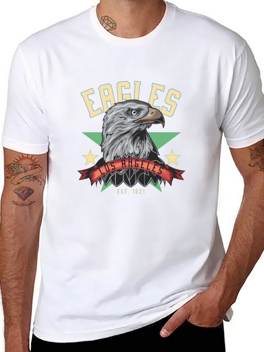 Eagles Los Angeles Black T-Shirt