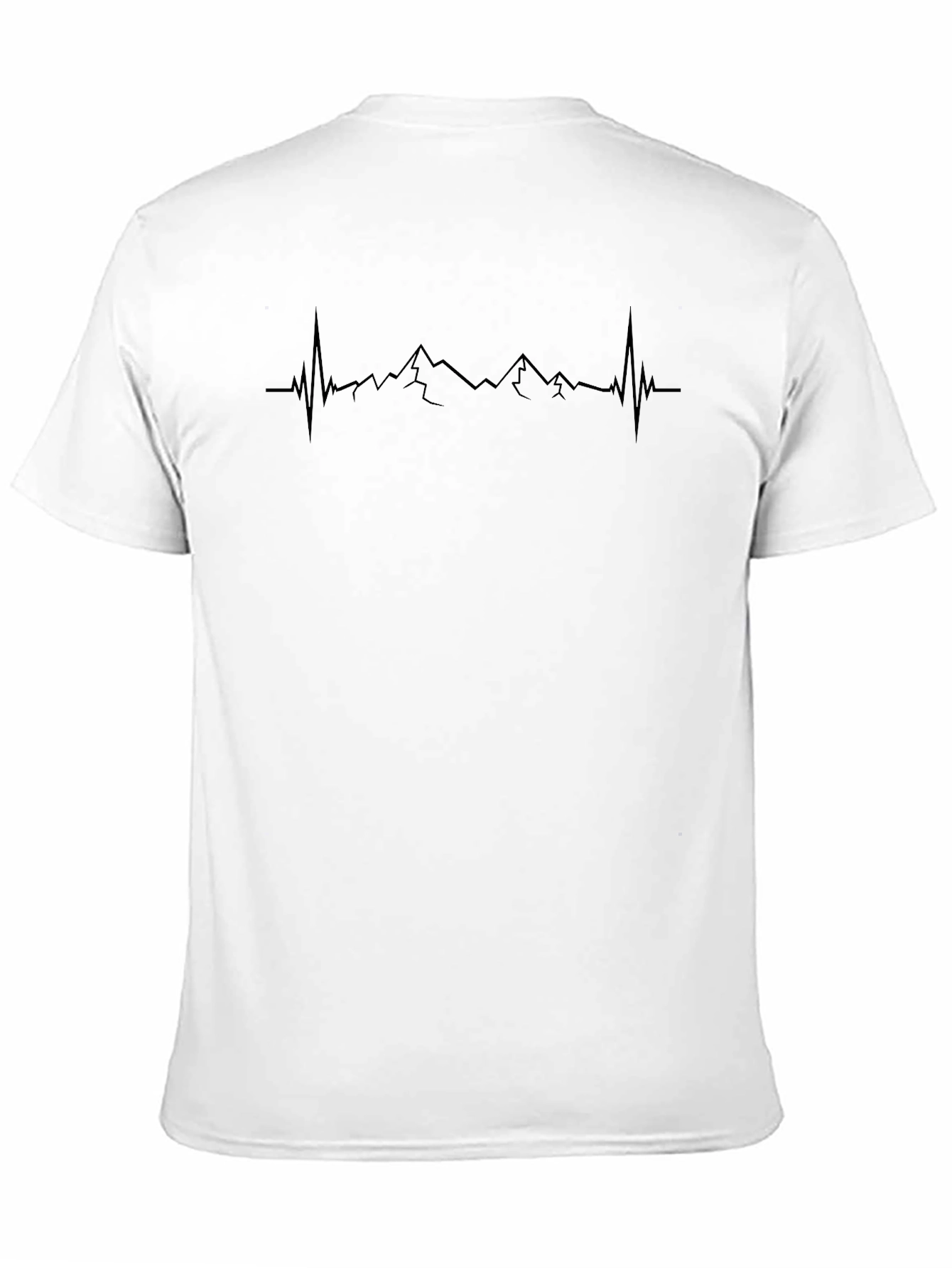 Mountain Heartbeat T-Shirt - Nature Inspired Graphic Tee