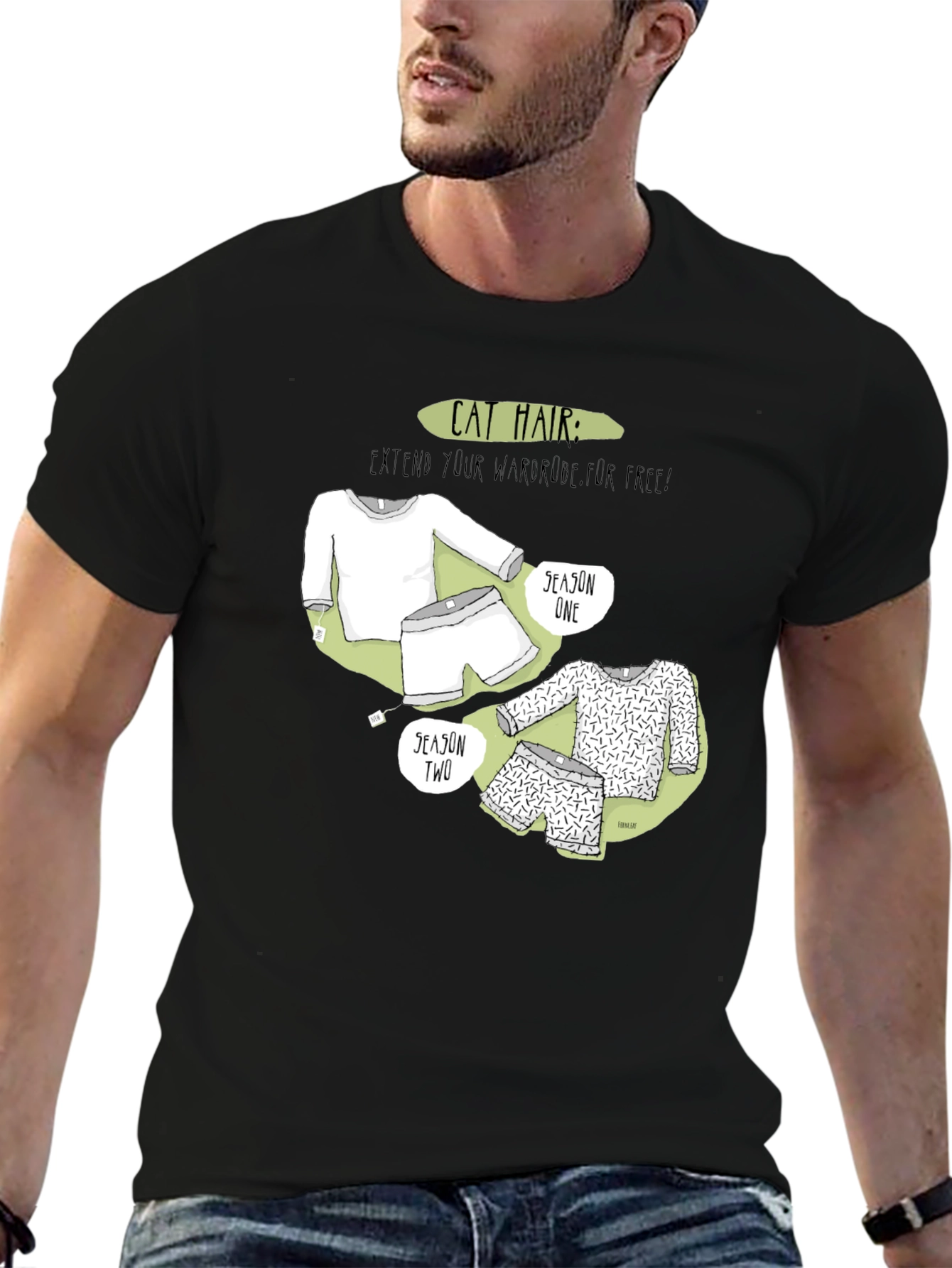 Cat Hair Wardrobe T-Shirt