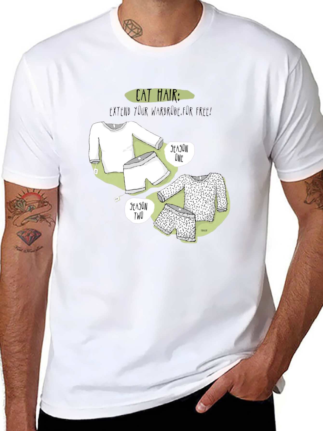 Cat Hair Wardrobe T-Shirt