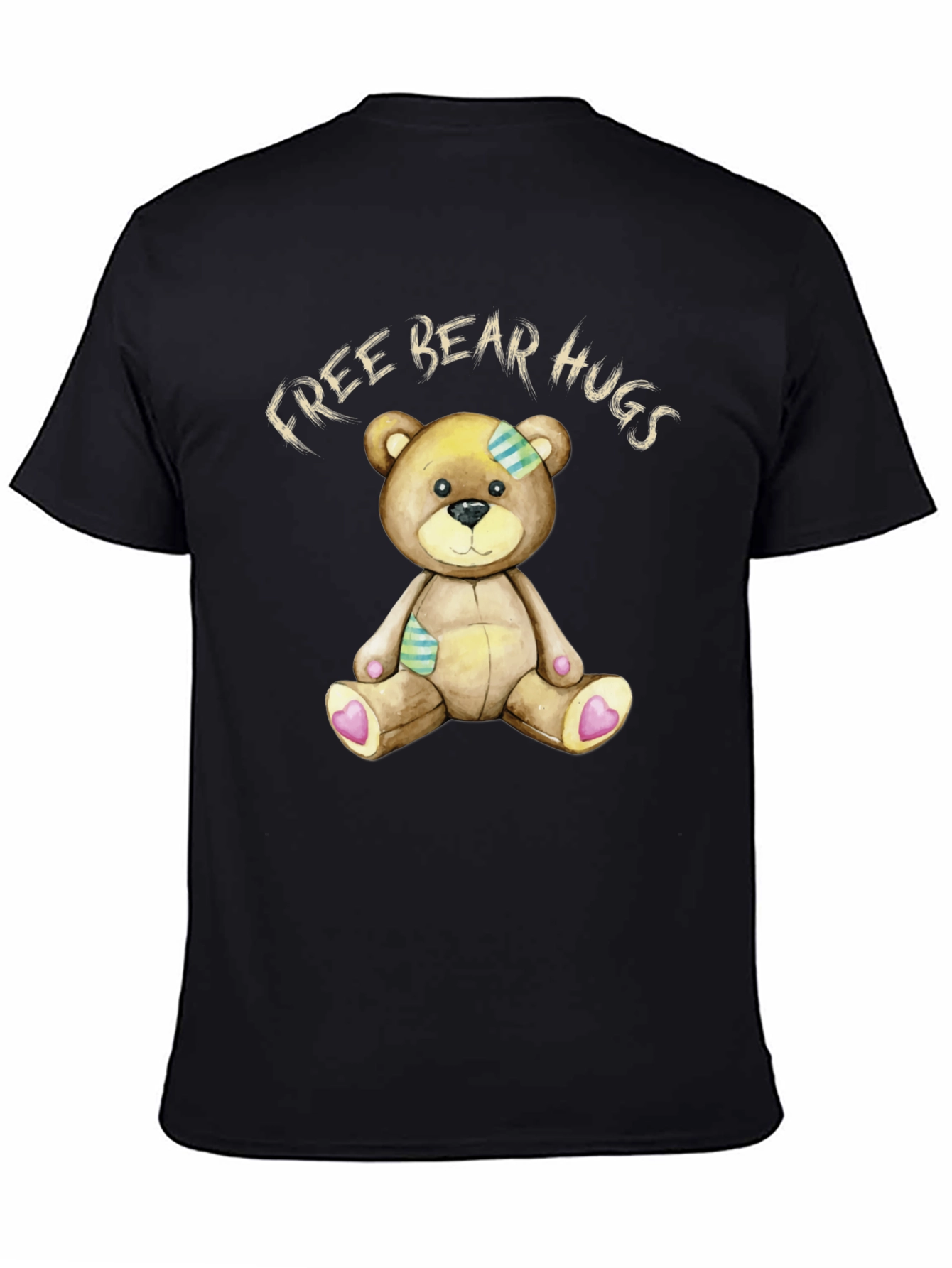 Free Bear Hugs T-Shirt - Cute Teddy Bear Design
