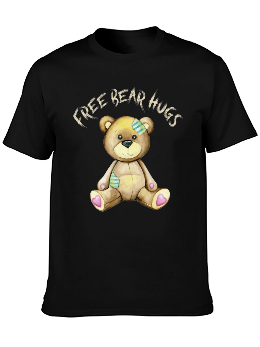Free Bear Hugs T-Shirt - Cute Teddy Bear Design