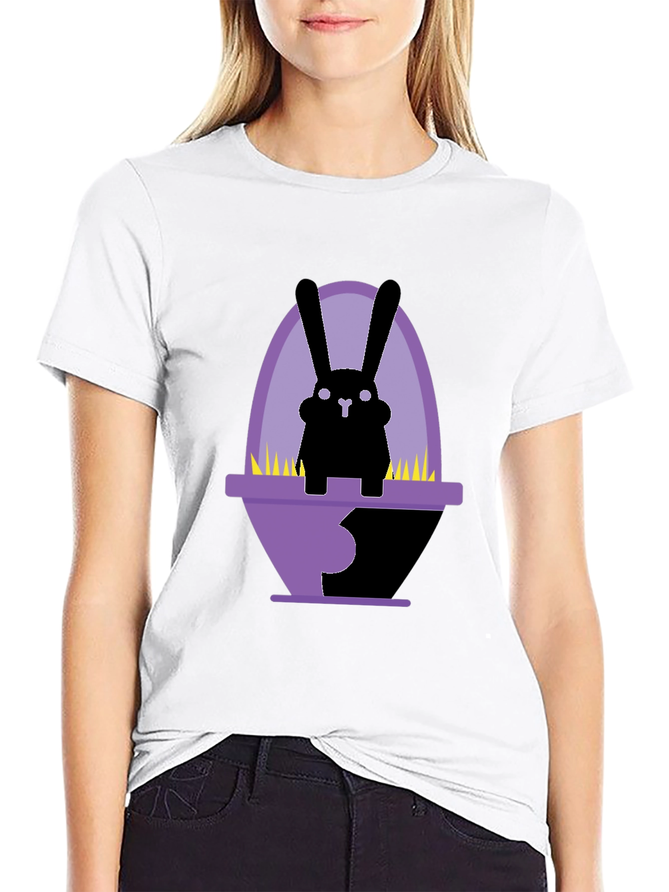 Easter Bunny Silhouette Tee