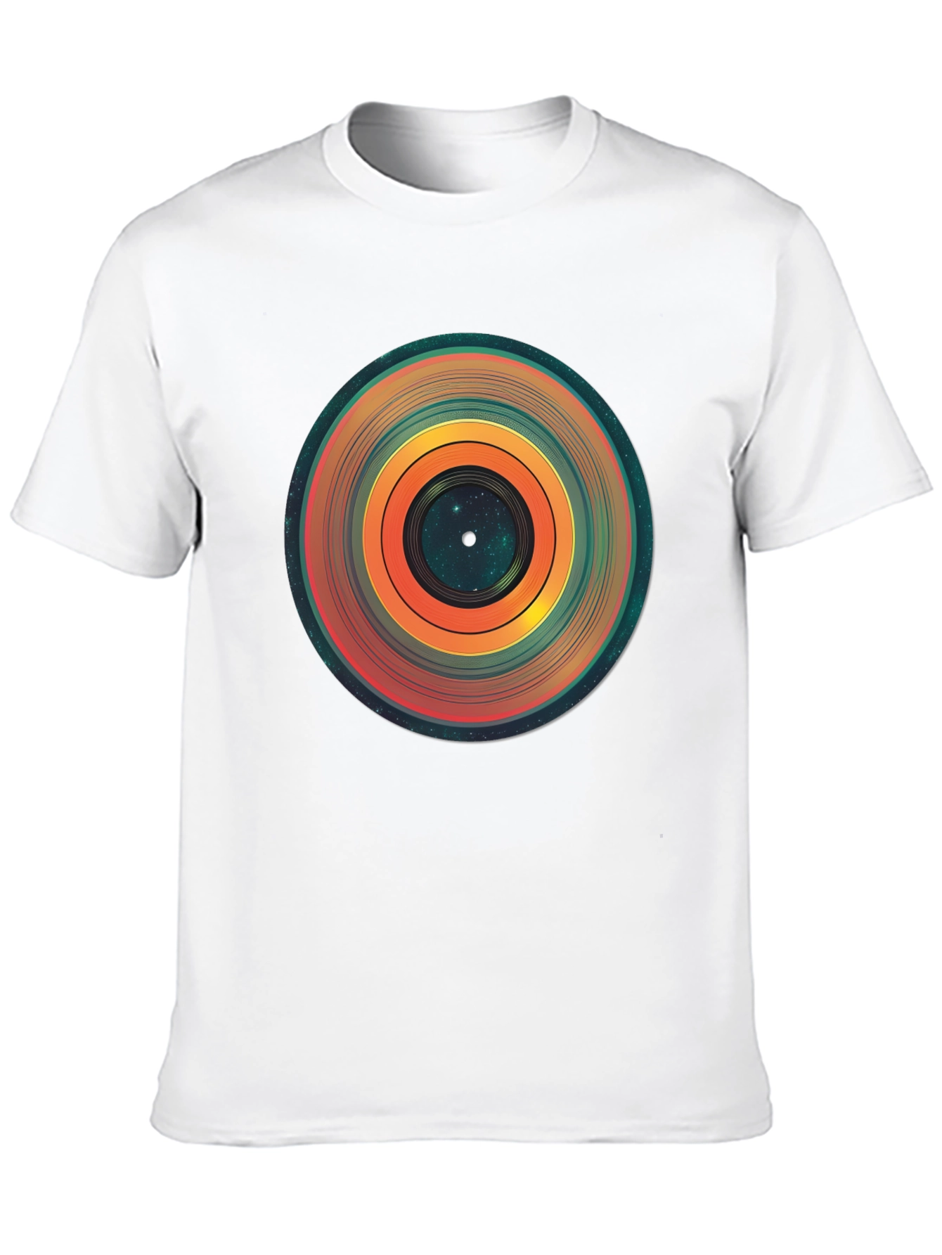 Cosmic Vinyl Record Graphic Tee