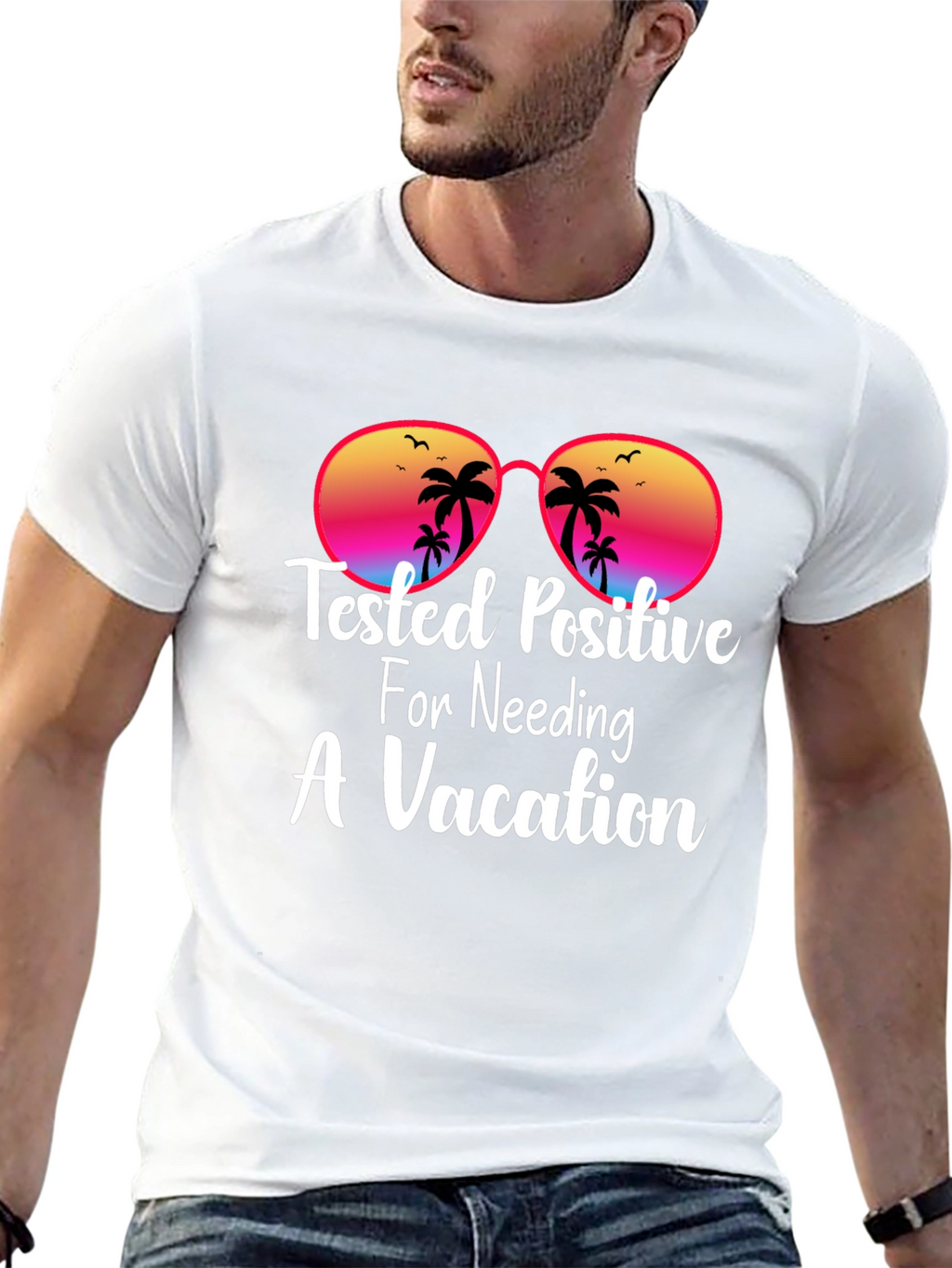 Vacation Needed T-Shirt: Beach Theme Sun Glasses