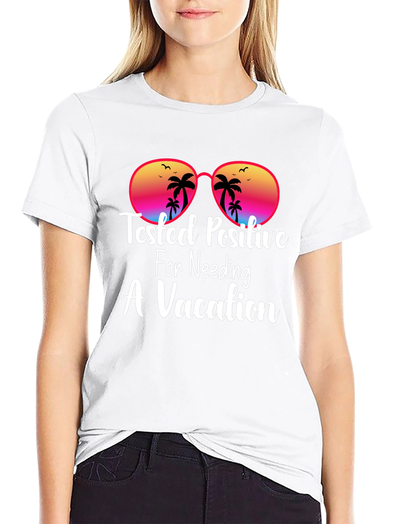 Vacation Needed T-Shirt: Beach Theme Sun Glasses