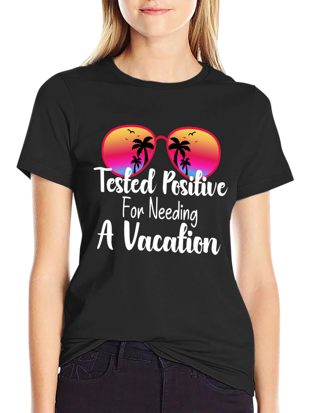 Vacation Needed T-Shirt: Beach Theme Sun Glasses