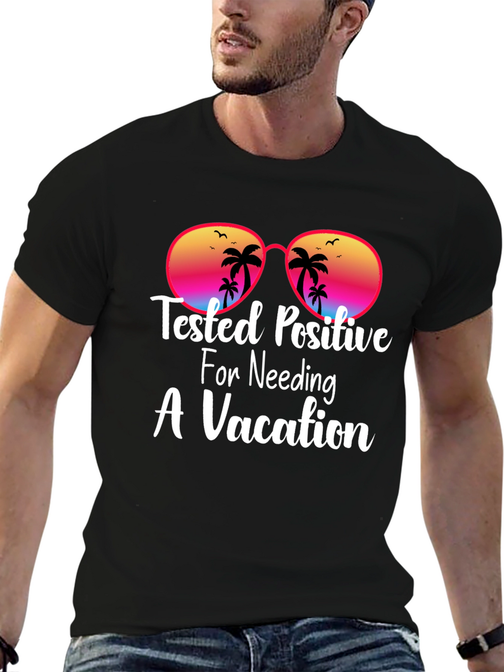 Vacation Needed T-Shirt: Beach Theme Sun Glasses