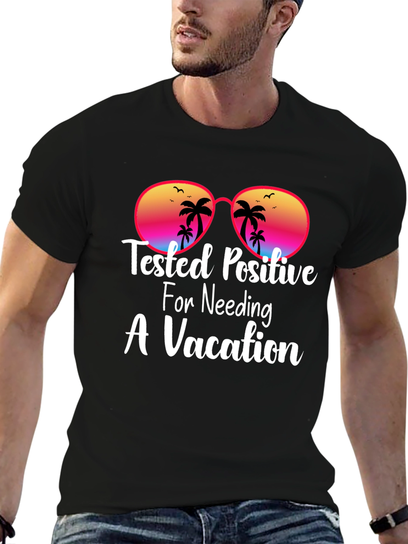 Vacation Needed T-Shirt: Beach Theme Sun Glasses