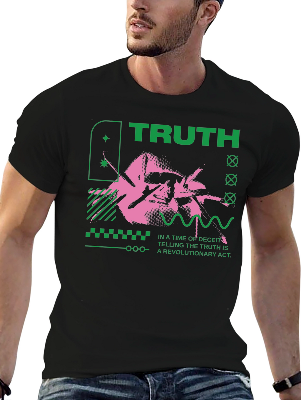 Truth Graphic Tee - Revolutionary Act T-Shirt