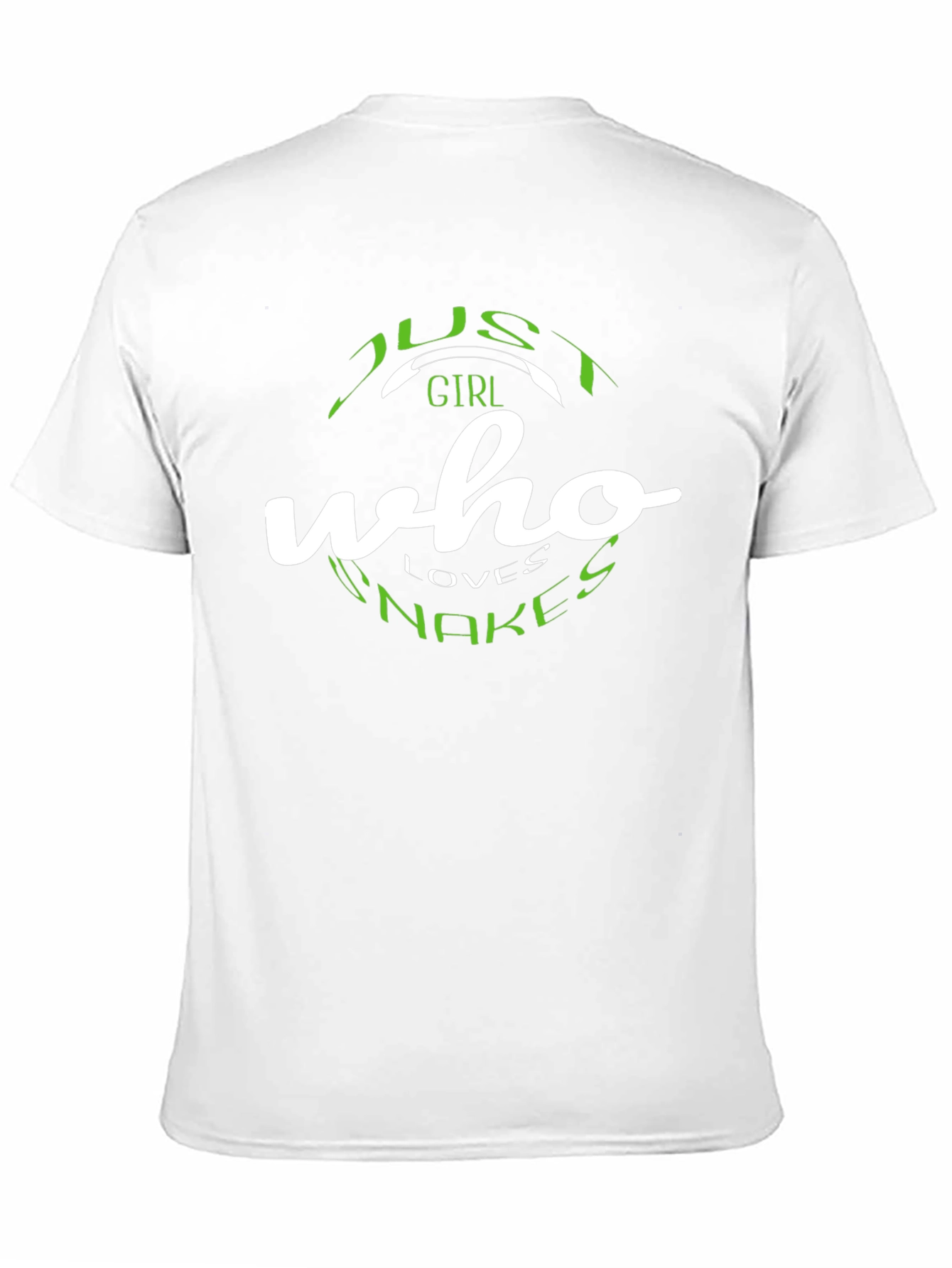 Just A Girl Who Loves Snakes Graphic T-Shirt