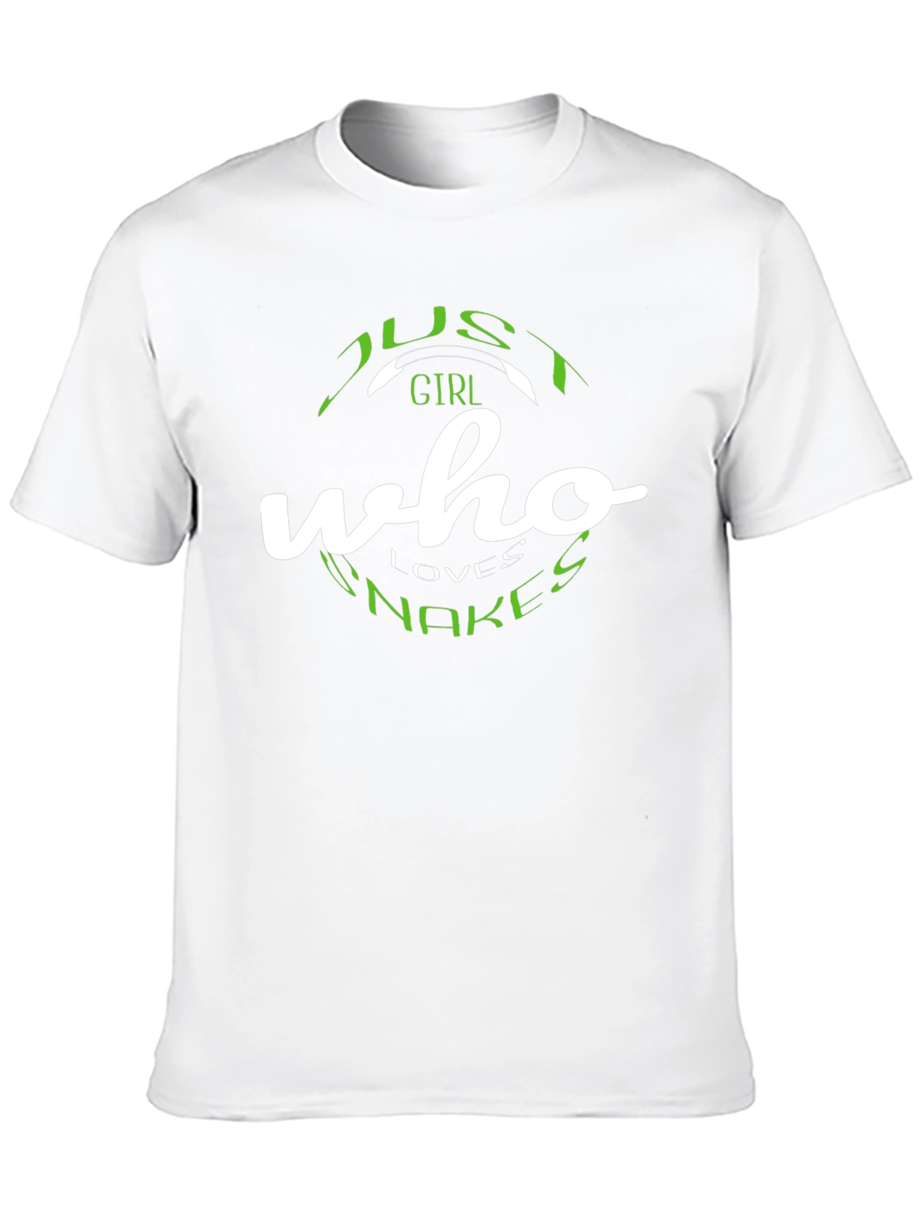 Just A Girl Who Loves Snakes Graphic T-Shirt