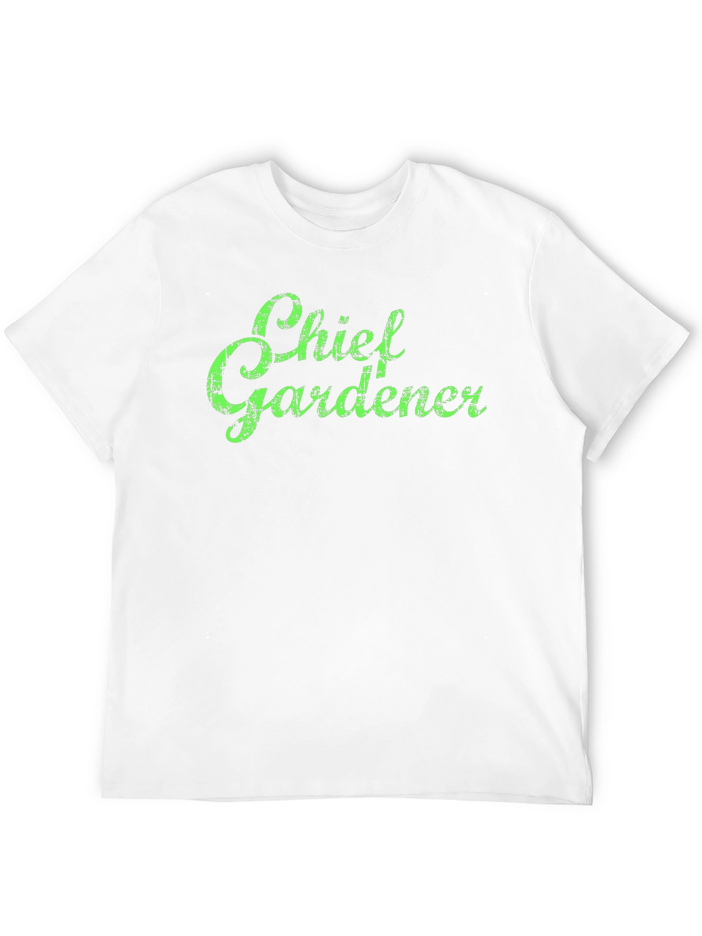 Chief Gardener Graphic T-Shirt - Black Cotton Tee