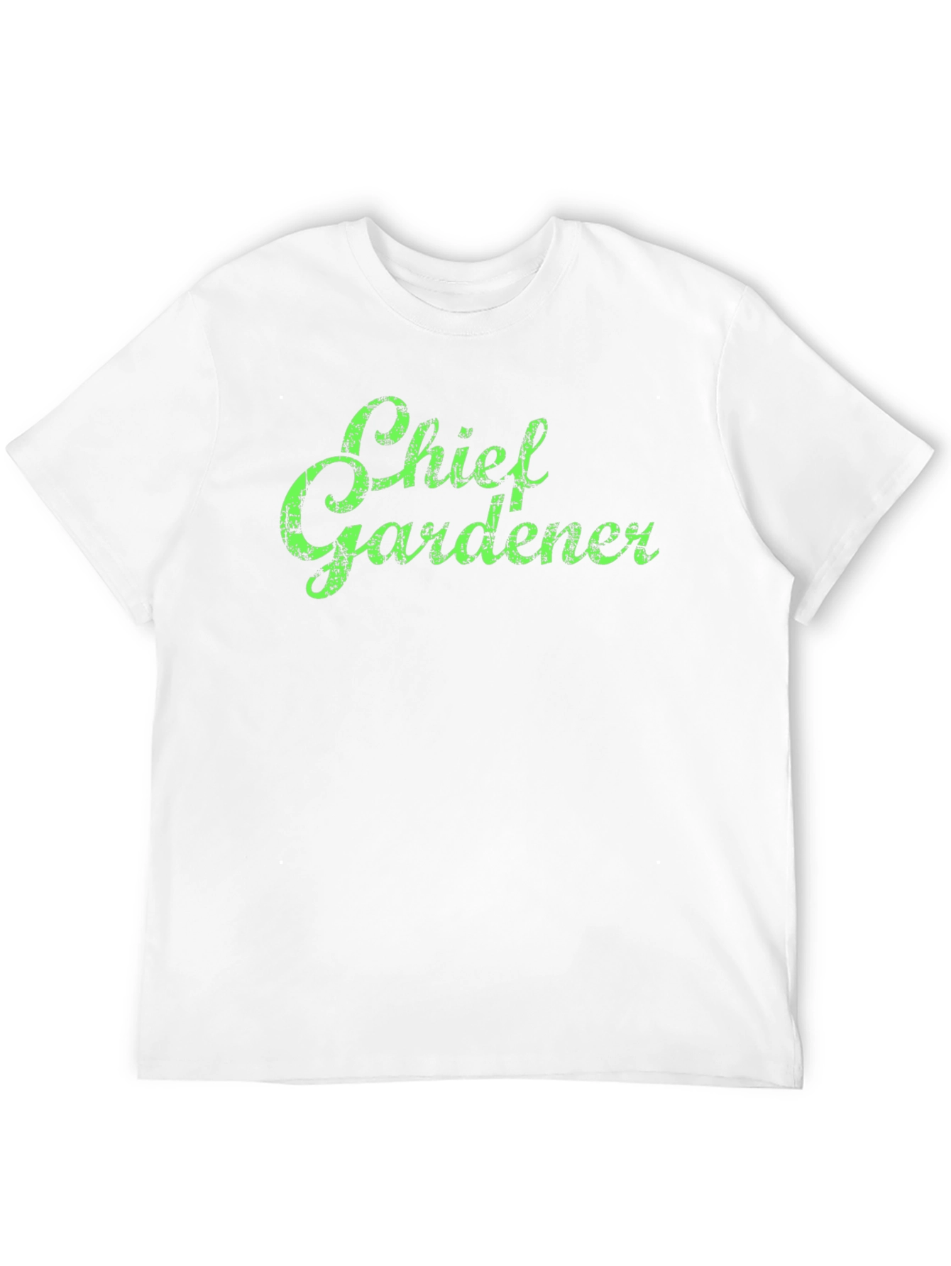 Chief Gardener Graphic T-Shirt - Black Cotton Tee