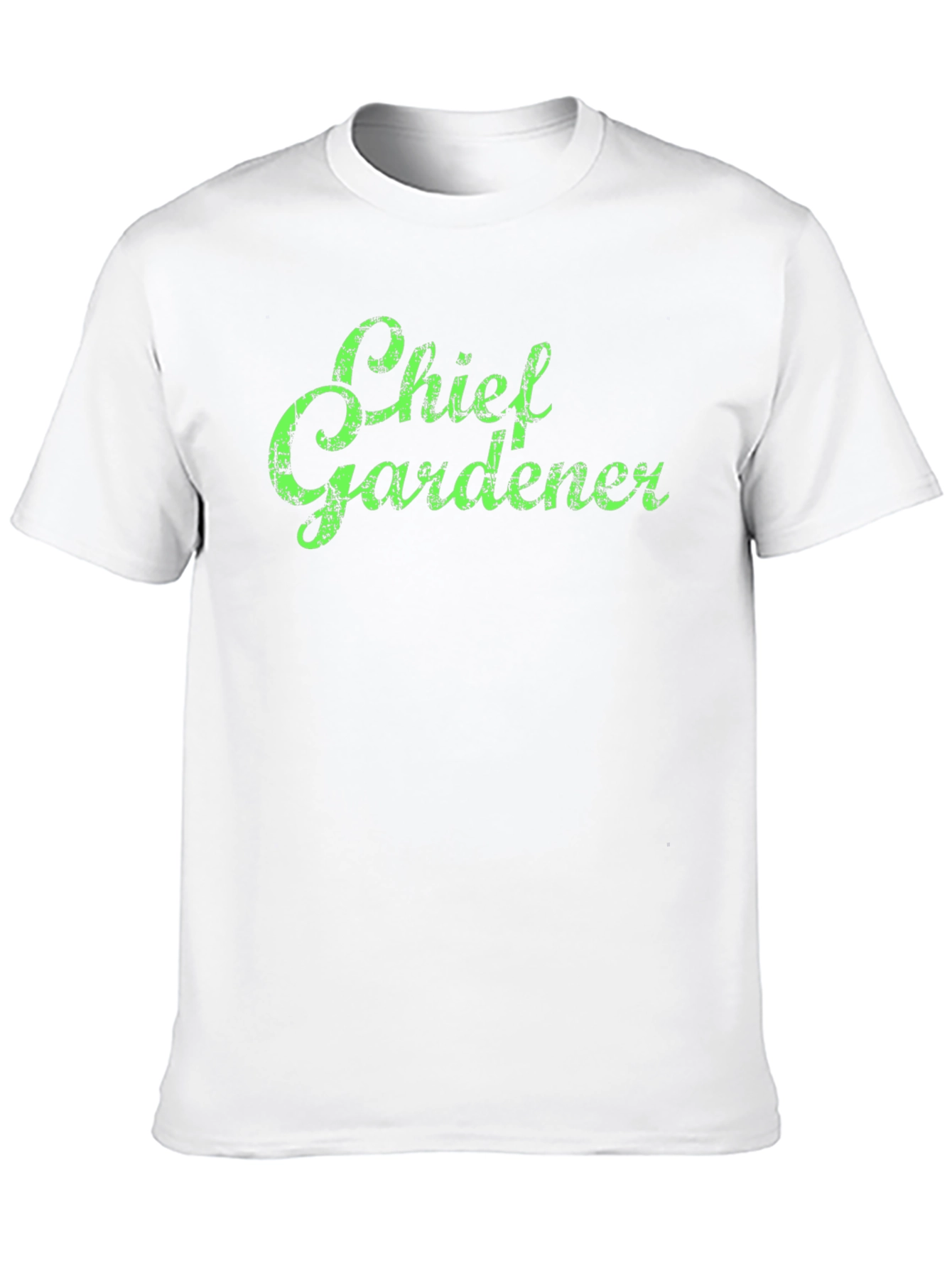 Chief Gardener Graphic T-Shirt - Black Cotton Tee