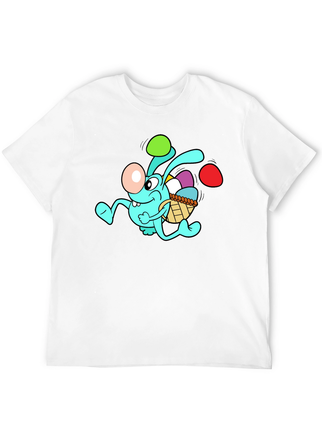 Easter Bunny Cartoon Graphic Tee