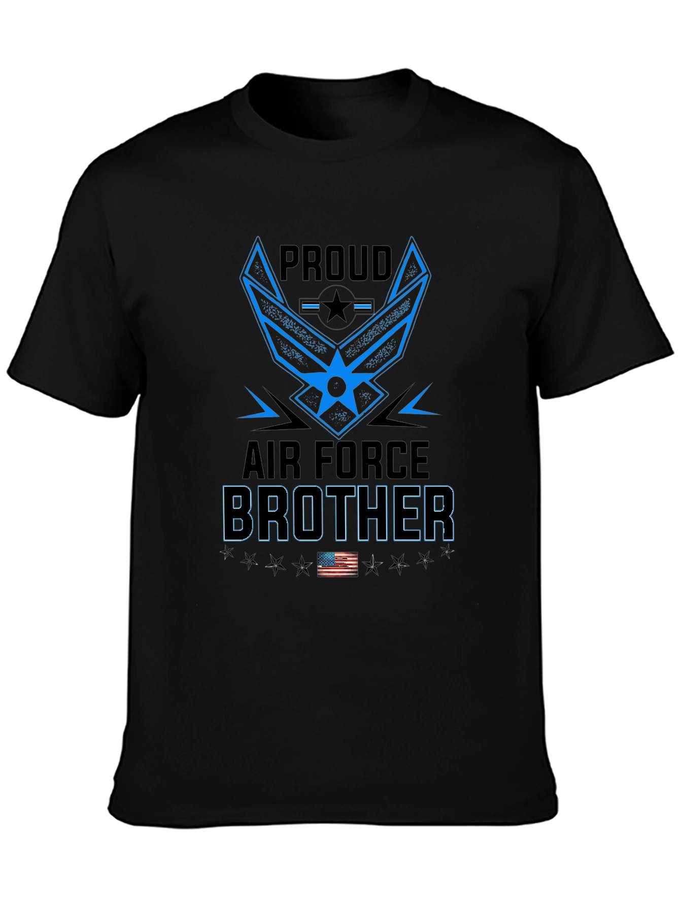 Proud Air Force Brother Graphic T-Shirt