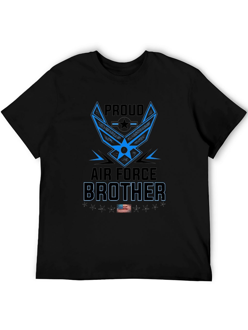 Proud Air Force Brother Graphic T-Shirt