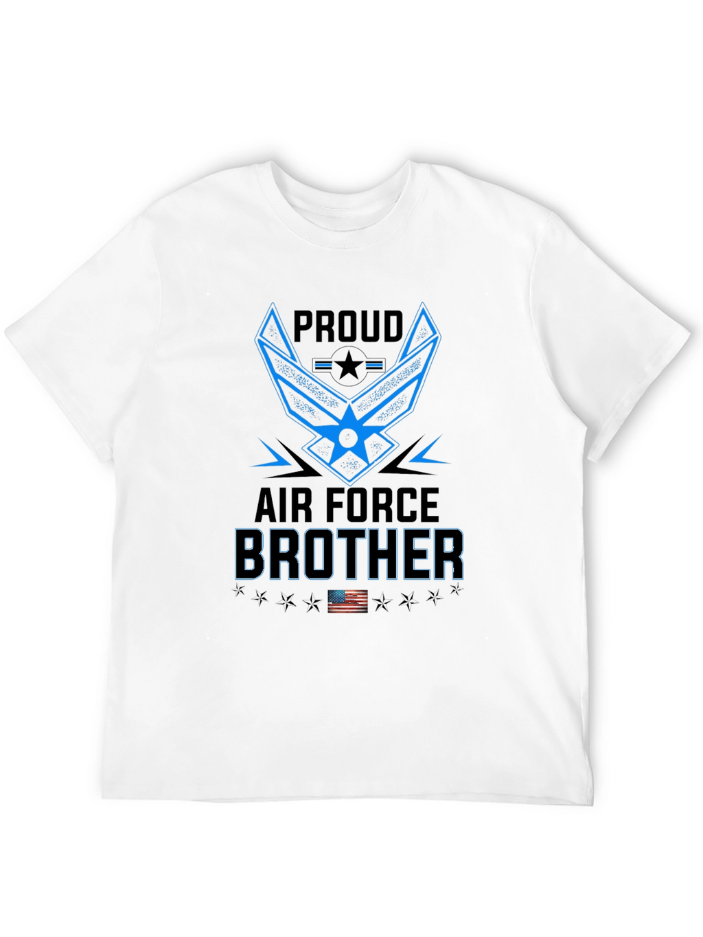 Proud Air Force Brother Graphic T-Shirt