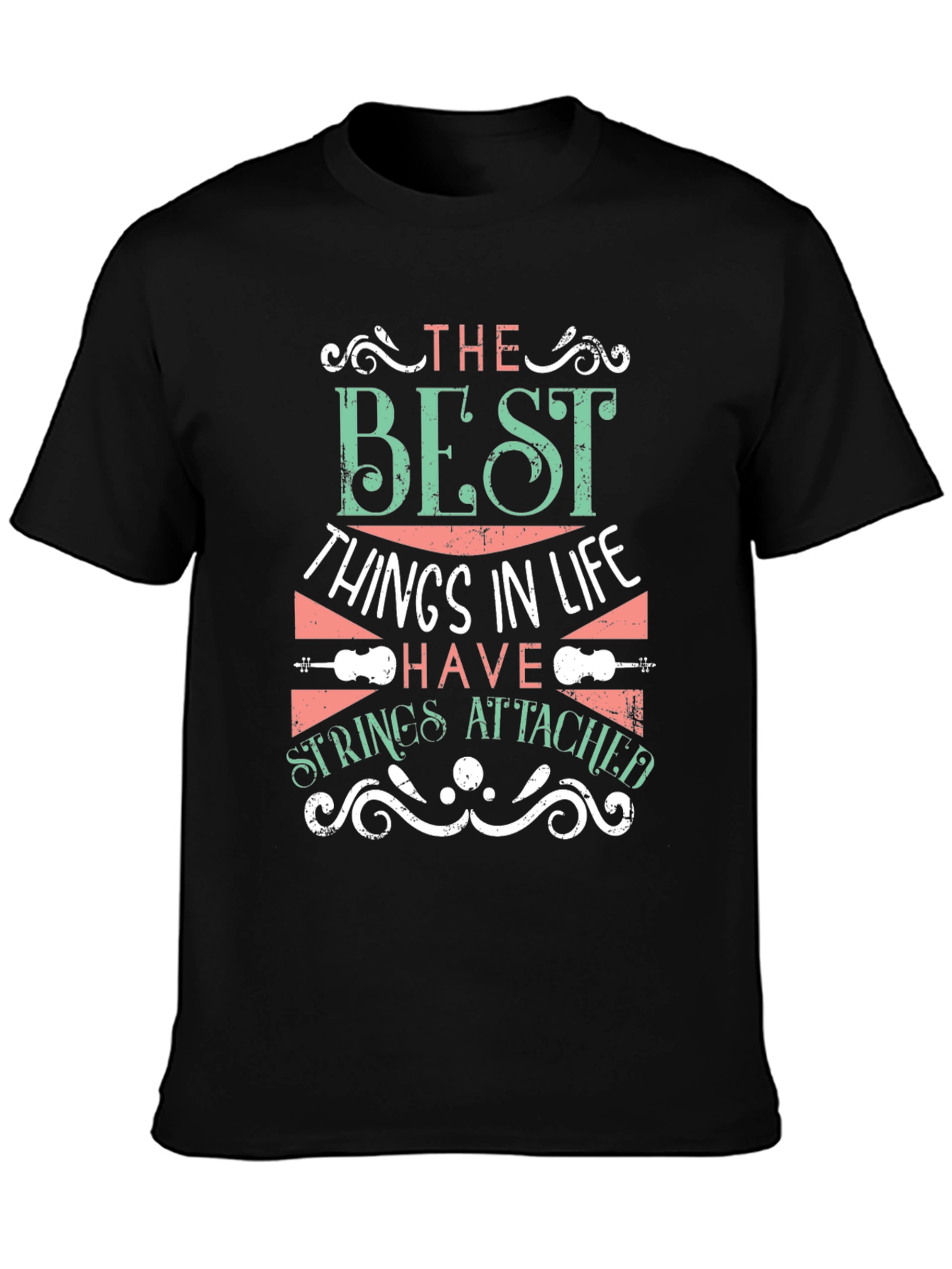 Strings Attached Graphic T-Shirt