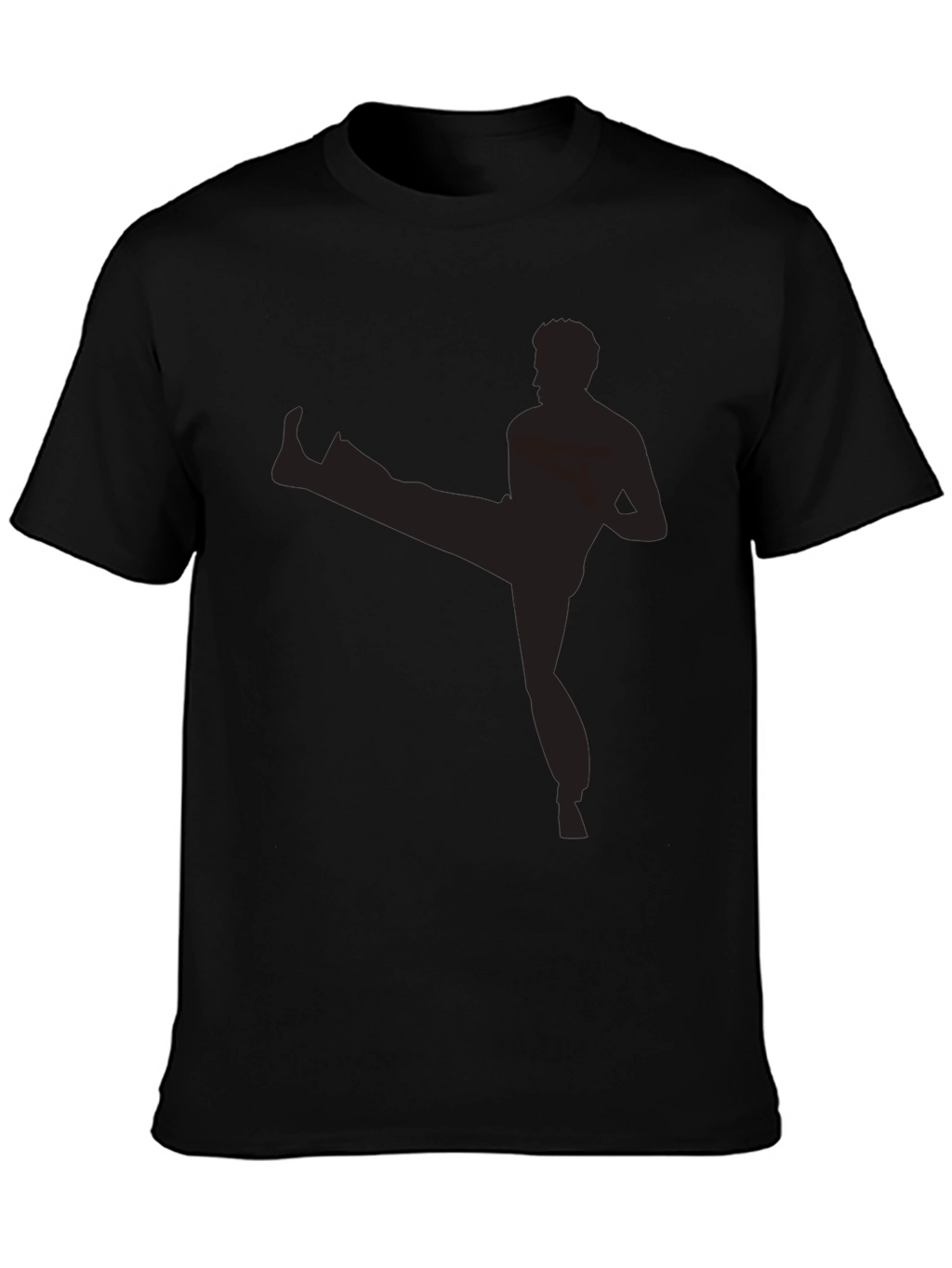 Martial Arts Silhouette Tee - Kickin Good Style