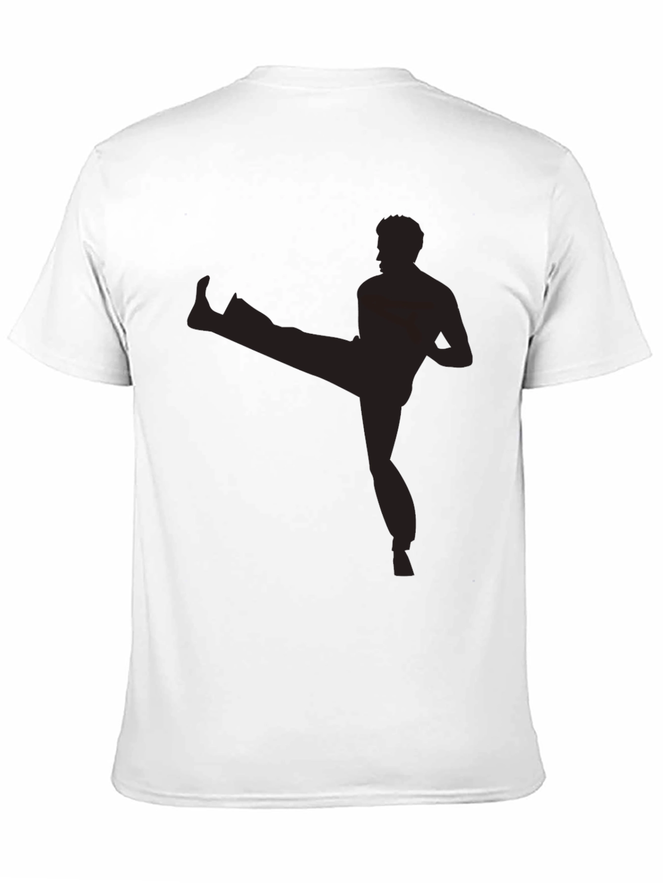 Martial Arts Silhouette Tee - Kickin Good Style