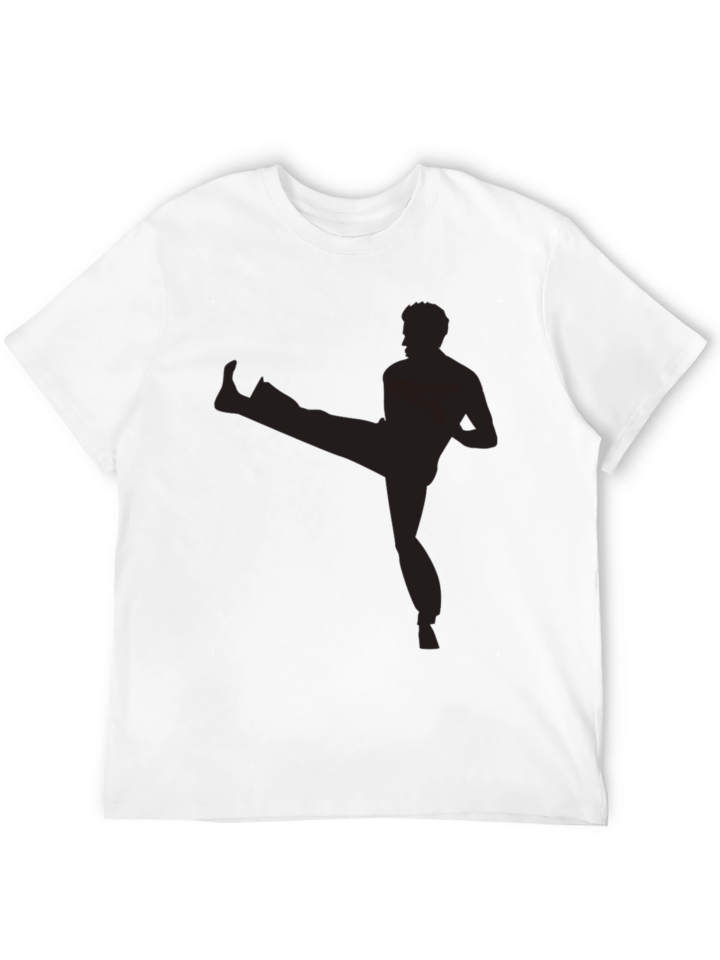 Martial Arts Silhouette Tee - Kickin Good Style