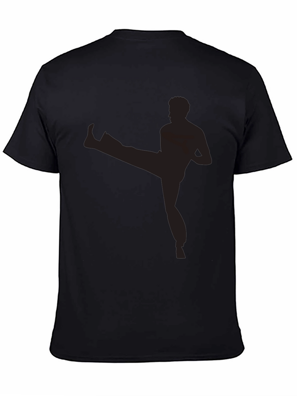 Martial Arts Silhouette Tee - Kickin Good Style