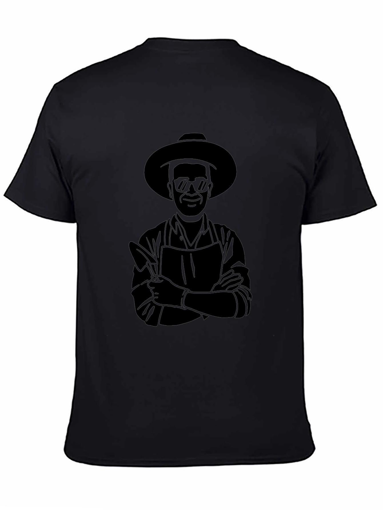 Chef Graphic Black T-Shirt