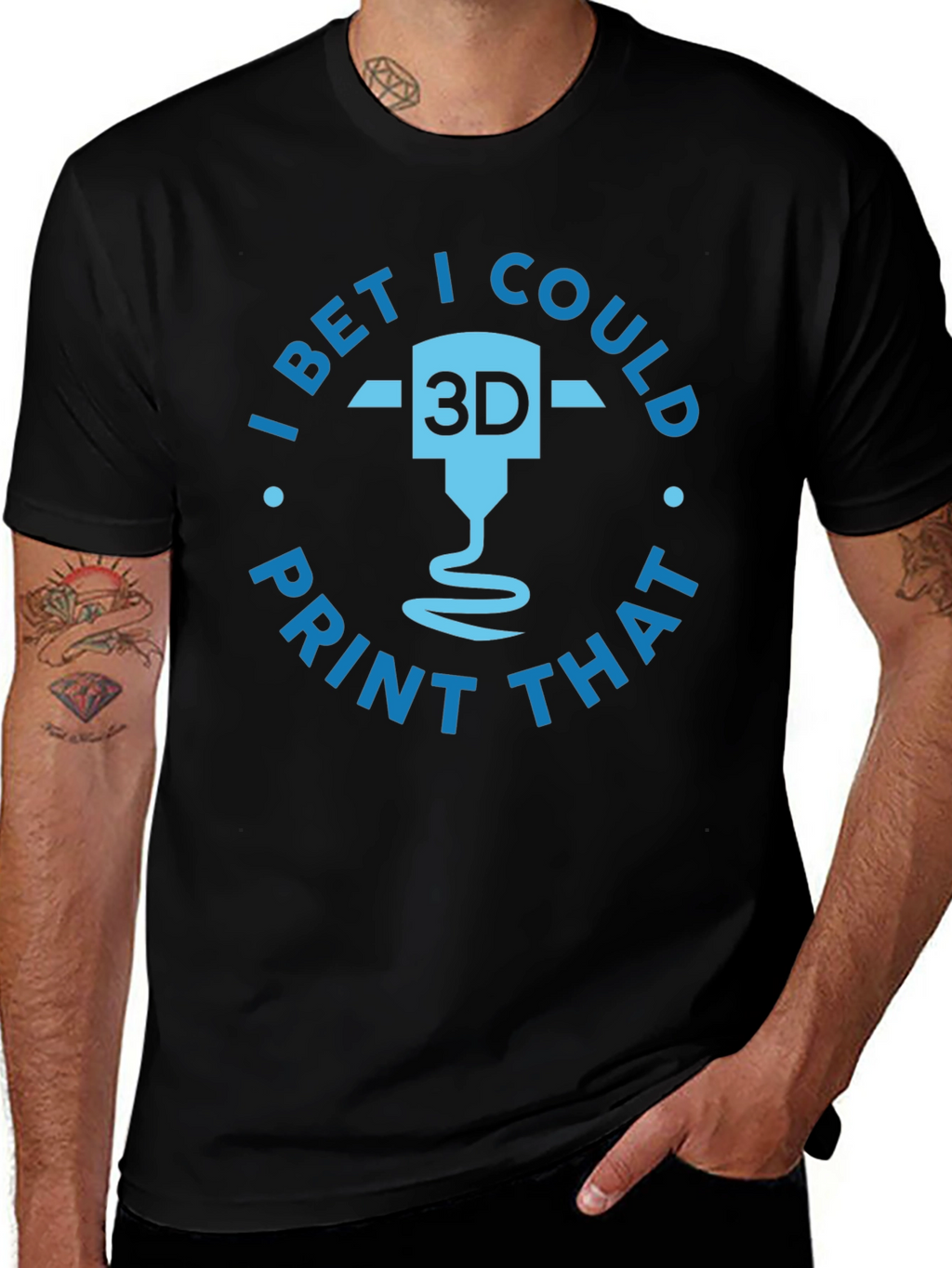 I Bet I Could 3D Print That T-Shirt