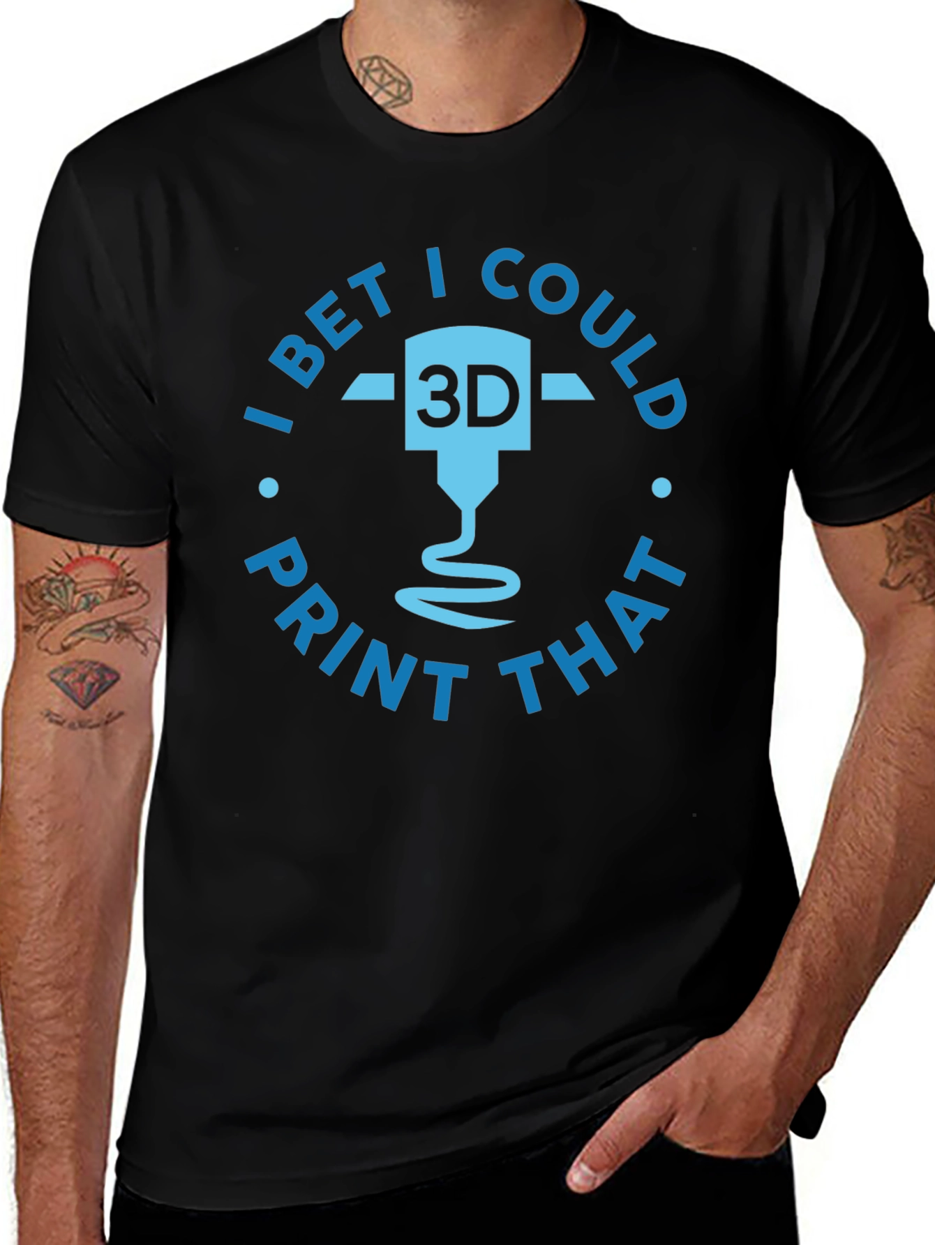 I Bet I Could 3D Print That T-Shirt
