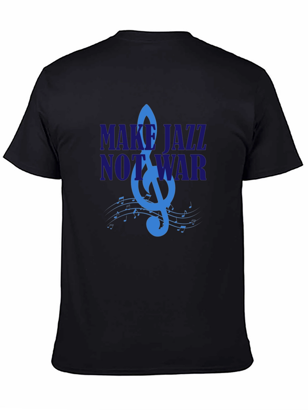 Make Jazz Not War Graphic T-Shirt