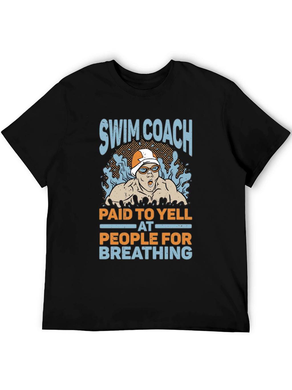 Swim Coach Yelling T-Shirt