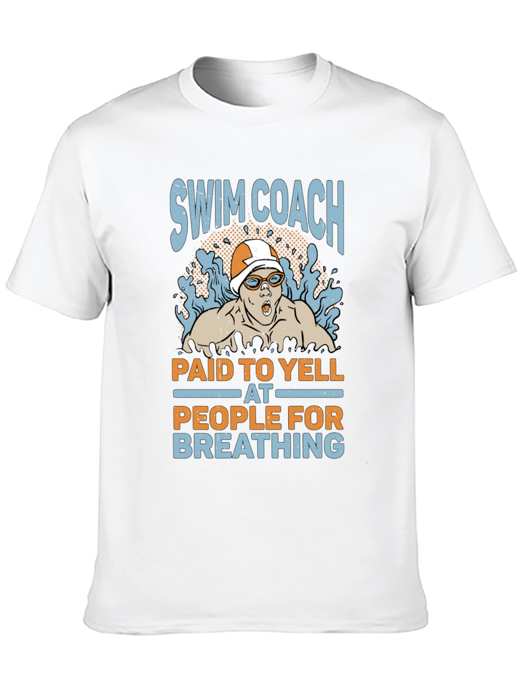 Swim Coach Yelling T-Shirt