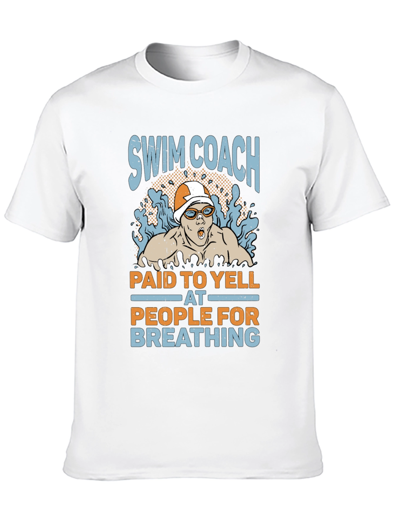 Swim Coach Yelling T-Shirt
