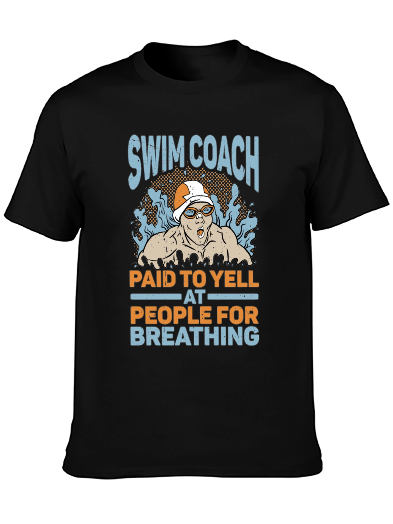 Swim Coach Yelling T-Shirt