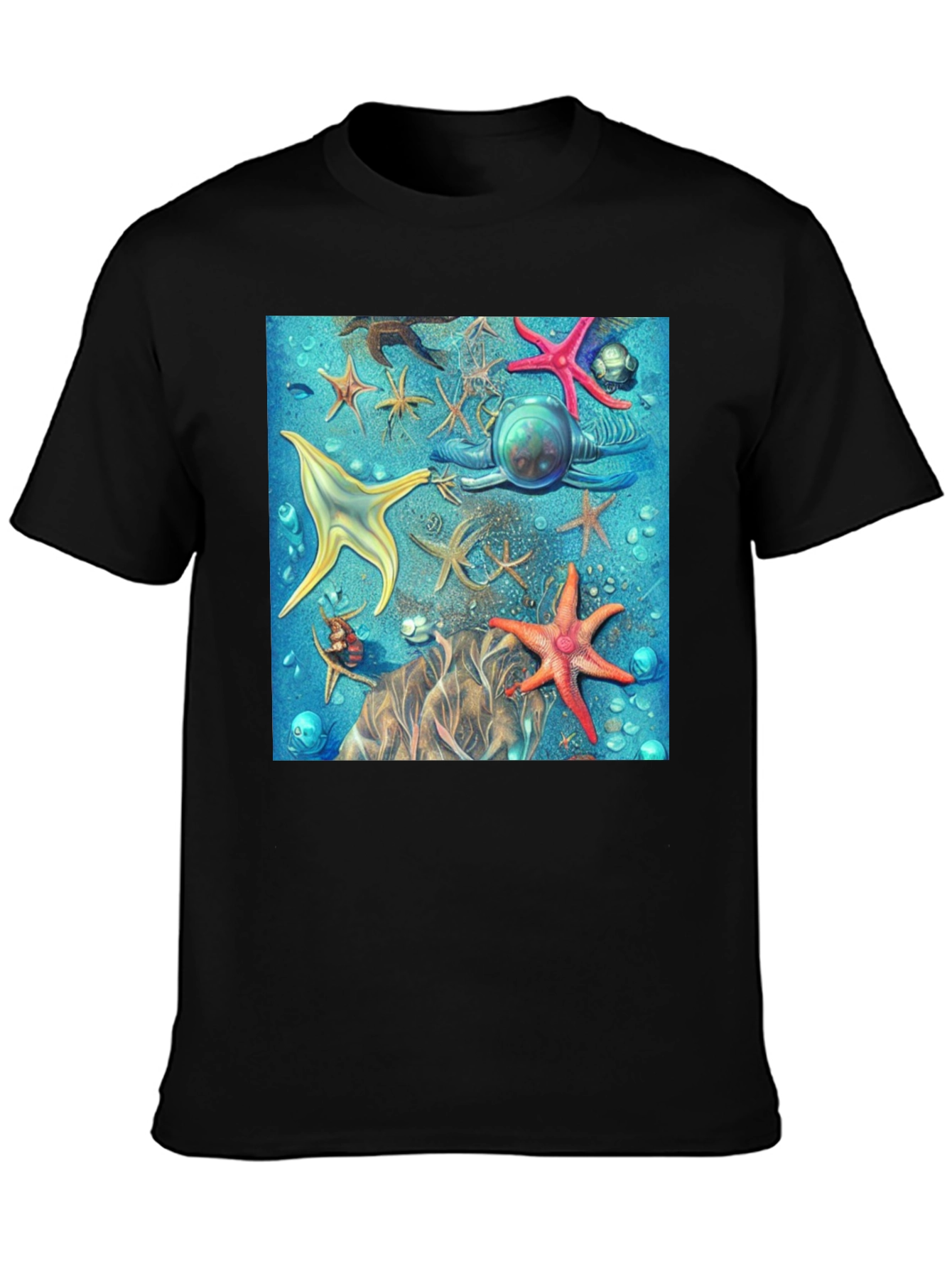 Starfish Scuba T-Shirt - Ocean Adventure Tee