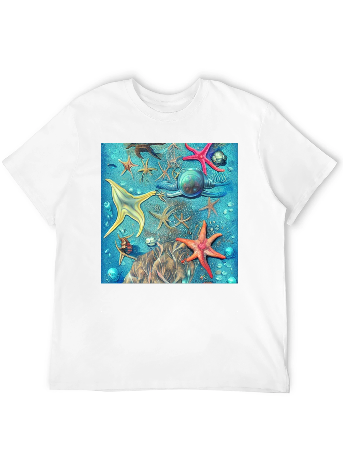 Starfish Scuba T-Shirt - Ocean Adventure Tee