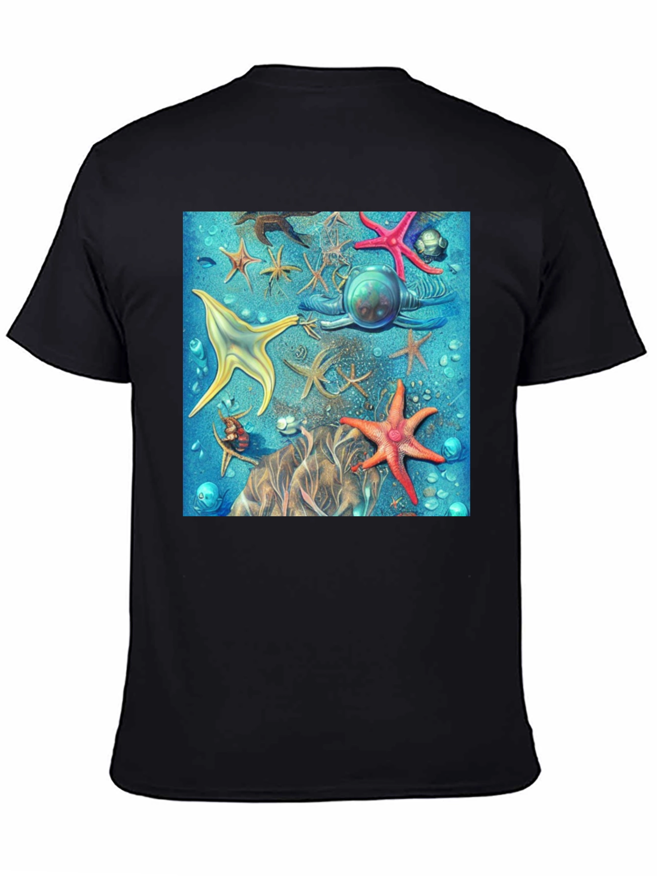 Starfish Scuba T-Shirt - Ocean Adventure Tee