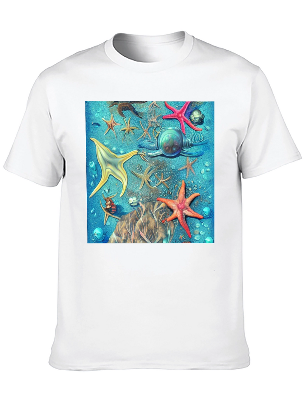Starfish Scuba T-Shirt - Ocean Adventure Tee