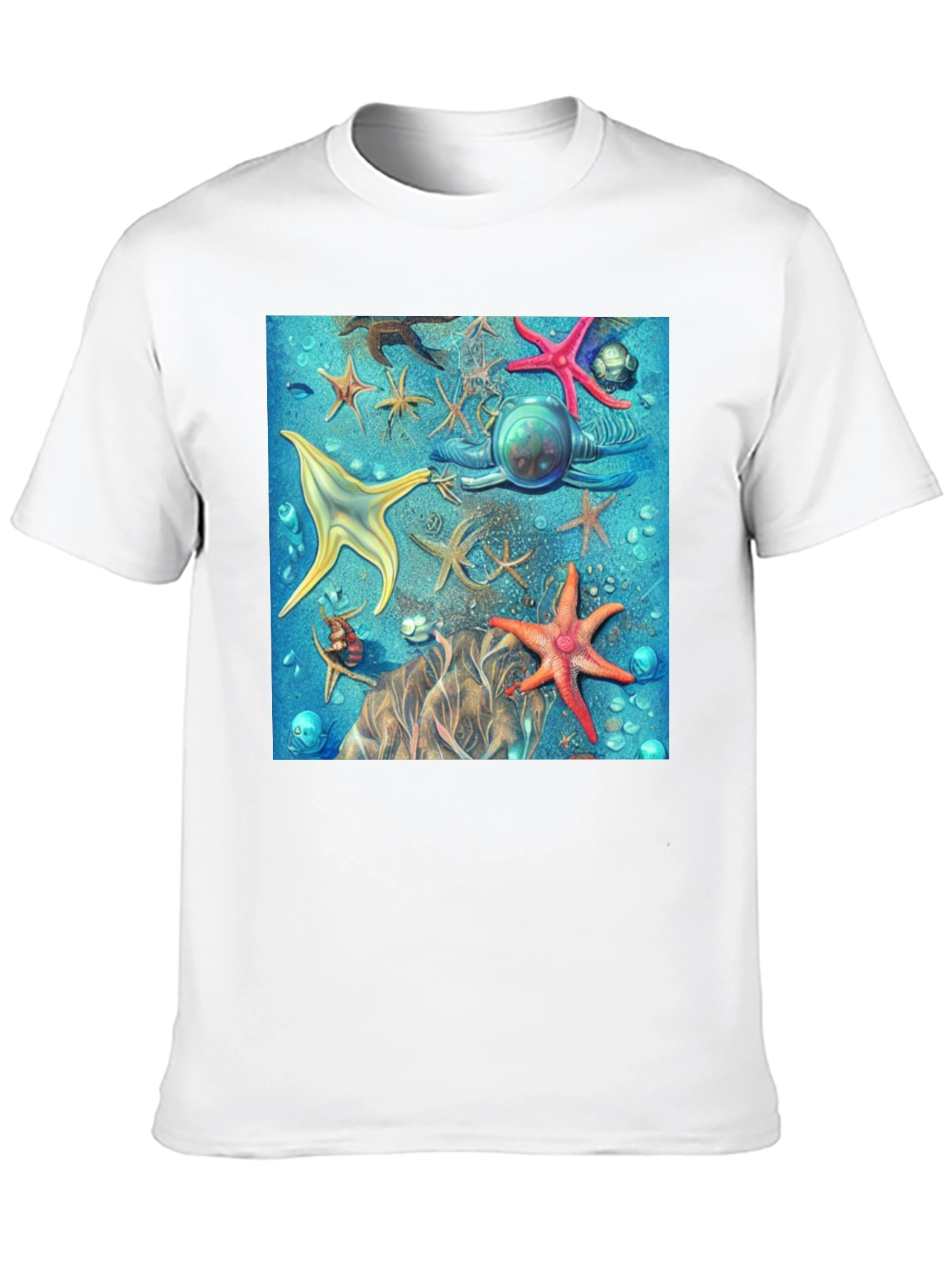 Starfish Scuba T-Shirt - Ocean Adventure Tee