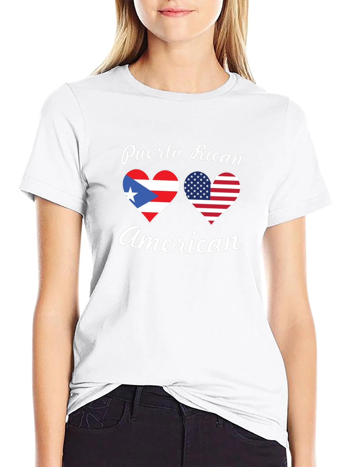 Puerto Rican American Pride T-Shirt